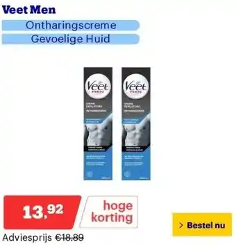 Bol.com Veet Men aanbieding