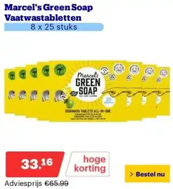 Bol.com Marcel's Green Soap Vaatwastabletten aanbieding