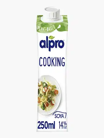 Flink Alpro Soya cuisine 250ml aanbieding