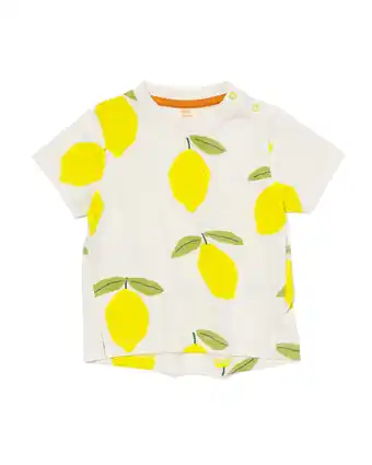 HEMA HEMA Baby T-shirt Citroenen Gebroken Wit (gebroken wit) aanbieding