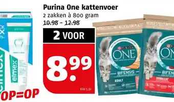 Poiesz Purina One kattenvoer aanbieding