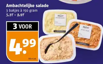 Poiesz Ambachtelijke salade aanbieding