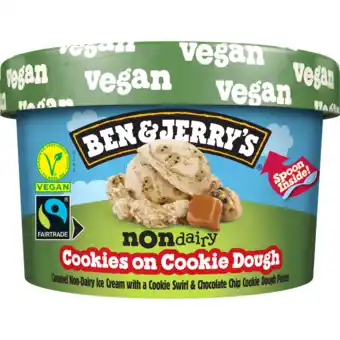 Jumbo B&J's Non-Dairy Cookies on Cookie Dough, 100ml aanbieding