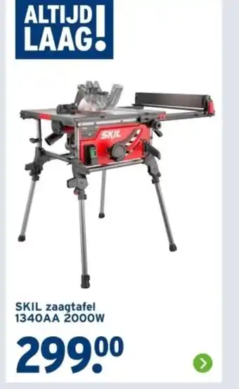 GAMMA SKIL zaagtafel 1340AA 2000W aanbieding