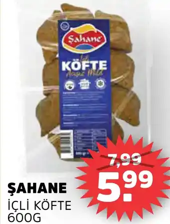 Sahan Supermarkten ŞAHANE İÇLİ KÖFTE aanbieding