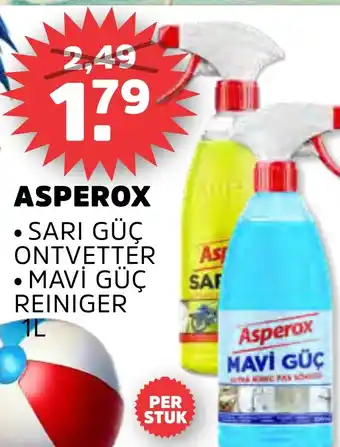 Sahan Supermarkten ASPEROX aanbieding