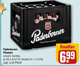 Rewe DE Paderborner Pilsener aanbieding