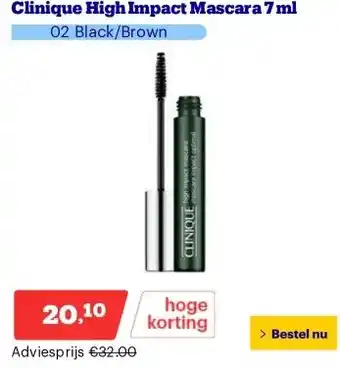 Bol.com Clinique High Impact Extreme Volume Mascara aanbieding