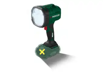 Lidl PARKSIDE Accu-LED-handlamp 20V zonder accu aanbieding