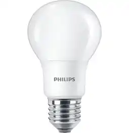 MediaMarkt Philips Ledlamp 6-pack 8 W - 60 E27 Warmwit aanbieding