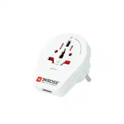 MediaMarkt Skross World-europe Singleusb Charger Wit aanbieding