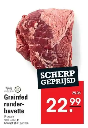 Sligro Grainfed runder- bavette aanbieding