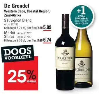 Sligro De Grendel aanbieding