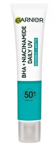 De Online Drogist Garnier PureActive BHA + Niacinamide Daily Fluid SPF50 aanbieding