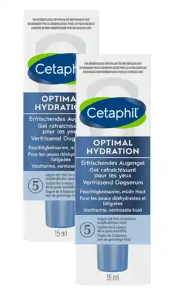 De Online Drogist Cetaphil Optimal Hydration Verfrissend Oogserum Duoverpakking aanbieding