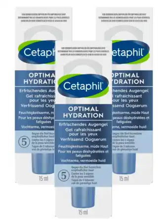 De Online Drogist Cetaphil Optimal Hydration Verfrissend Oogserum Multiverpakking aanbieding