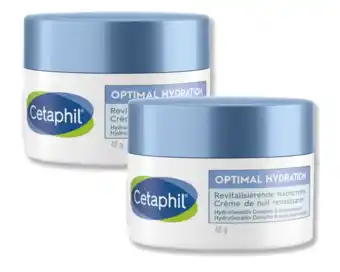 De Online Drogist Cetaphil Optimal Hydration Revitaliserende Nachtcrème? Duoverpakking aanbieding