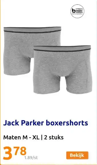 Action Jack Parker boxershorts aanbieding