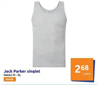 Action Jack Parker singlet aanbieding