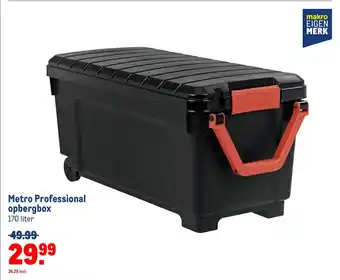 Makro Metro Professional opbergbox 170 liter aanbieding