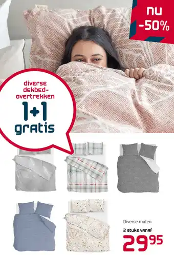 Beddenreus Diverse dekbedovertrekken aanbieding