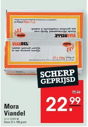 Sligro Mora Viandel aanbieding