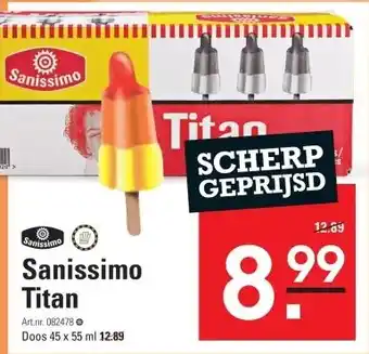 Sligro Sanissimo Titan aanbieding