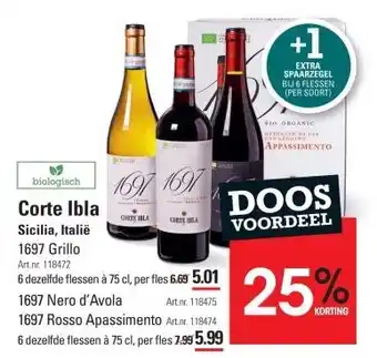 Sligro Corte Ibla aanbieding