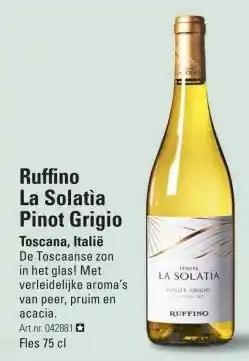 Sligro Ruffino La Solatia Pinot Grigio aanbieding