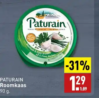 ALDI Paturain Roomkaas 90 g. aanbieding