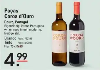 Sligro Poças Coroa d'Ouro aanbieding