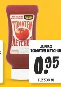 Jumbo JUMBO TOMATEN KETCHUP aanbieding