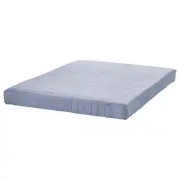 IKEA VadsÖ Binnenveringsmatras, stevig/lichtblauw, 140x200 cm aanbieding