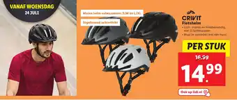 Lidl CRIVIT Fietshelm aanbieding