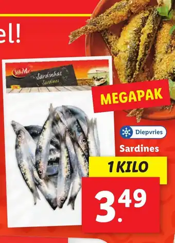 Lidl Sardines 1 KILO aanbieding