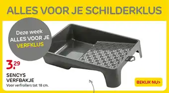 Praxis SENCYS VERFBAKJE aanbieding