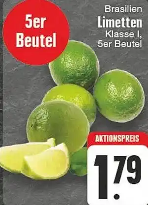 Edeka DE Brasilien Limetten aanbieding