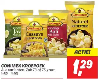 Dekamarkt Conimex kroepoek aanbieding