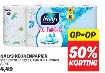 Dekamarkt Nalys keukenpapier aanbieding