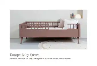 Babypark Europe Baby Sterre aanbieding