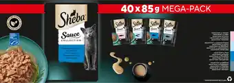 Intratuin Sheba natvoer adult vis 85 gram 40 stuks aanbieding