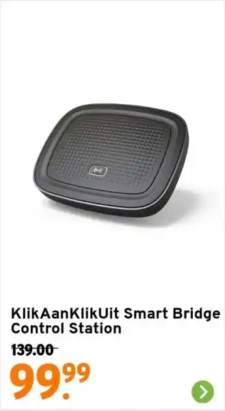 GAMMA KlikAanKlikUit Smart Bridge Control Station aanbieding