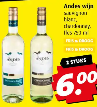 Boni Andes wijn aanbieding
