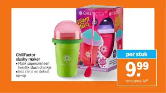 Albert Heijn ChillFactor slushy maker aanbieding