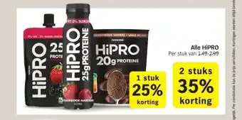 Albert Heijn Alle HiPRO aanbieding