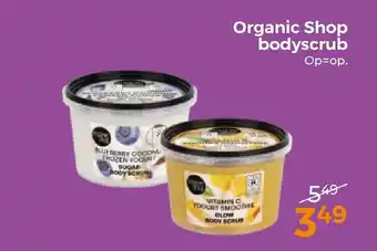 Trekpleister Organic Shop bodyscrub aanbieding