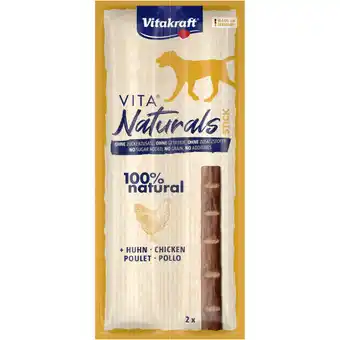 Albert Heijn Vitakraft Vita naturals dog stick kip aanbieding