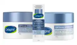 De Online Drogist Cetaphil Optimal Hydration Revitaliserende Dagcrème + Nachtcrème +Serum Combi aanbieding