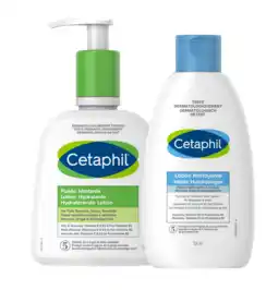 De Online Drogist Cetaphil Milde Huidreiniger + Moisturizing Lotion Combi aanbieding