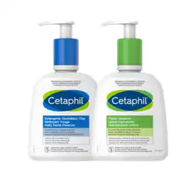 De Online Drogist Cetaphil Daily Facial Cleanser + Moisturizing Lotion Combi aanbieding